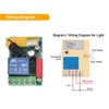 eMylo AC 220V-230V-240V 1000W 1 Transmitter 2X 1 Channel Smart