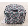 Vera Bradley Lunch Bunch Paisley Stripes Gray School Work Quilted