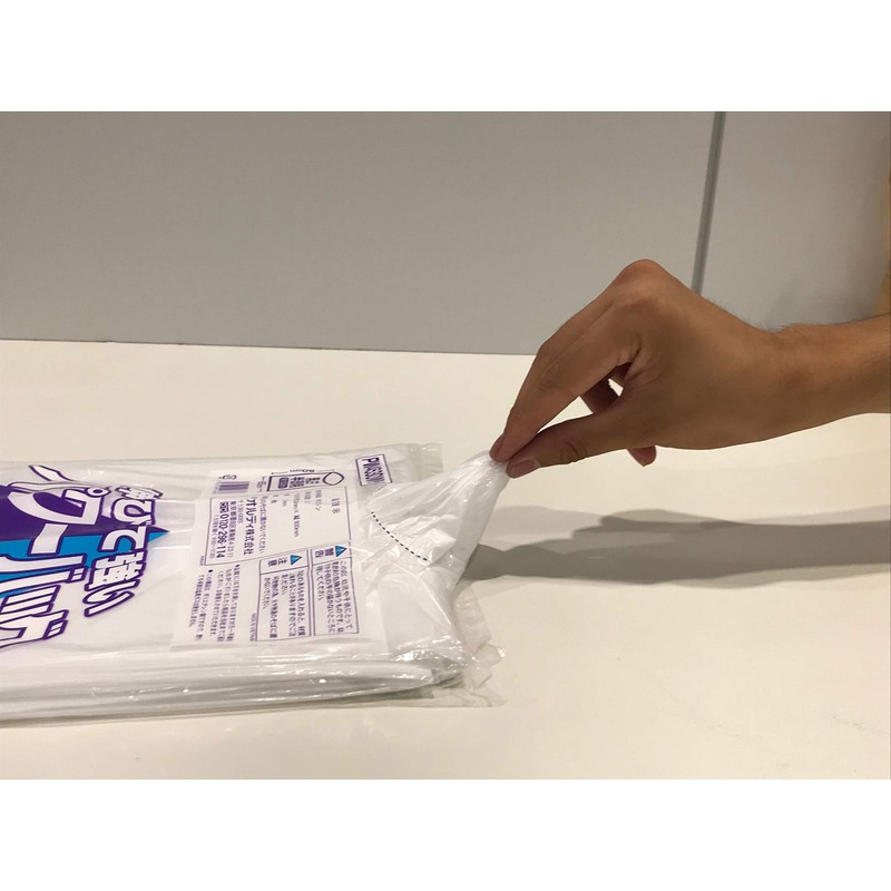 Ordi PW4530WH Stretch Strong Trash Bags, 10.9 gal (45 L),