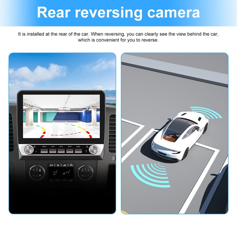 Backup Camera for Car Stereo Radio 720P HD Reverse Camera