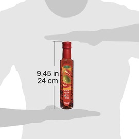 Mantova Flavored Extra Virgin Olive Oil Variety Pack: Garlic, Basil, Chili, Lemon Organic Extra Virgin Olive Oil, 8.5-Ounce Per Bottle (Pack of 4) Great Gift Item