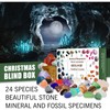 Healing Stones Advent Calendar 24 Grids Improve Creativity Christmas Advent