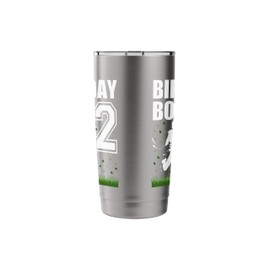 12 Year Old Soccer Birthday Party Theme 12th Gift For Boy Stainless Steel Insulated Tumbler