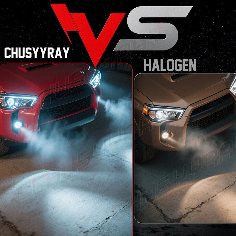 CHUSYYRAY Pair For 2011-2015 Ford Explorer 2013-2016 Fusion LED Fog