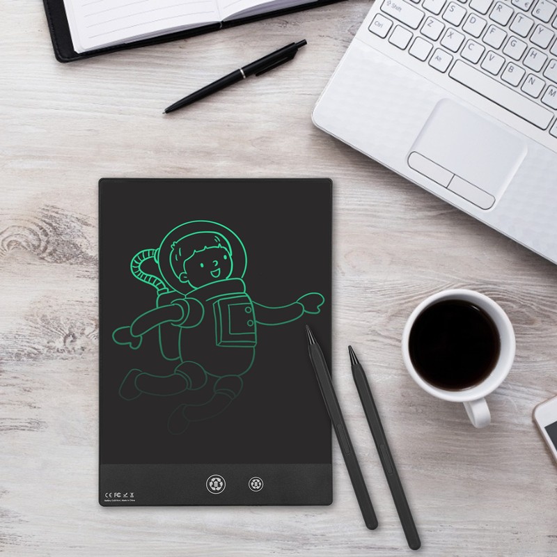 LCD Writing Board 11.5 Inch DoubleSided Doodle Board FullScreen Black