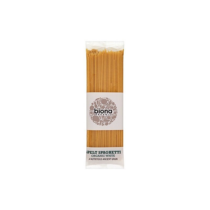 Biona Organic Spelt Spaghetti White 500g - Pack of 2