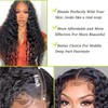 2x6 Deep Wave Lace Closure Human Hair Deep Part 2x6