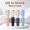 Us H20 40 OZ Powder Coated Travel Mug Car Cup