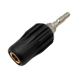Adapter for Kränzle K 1050 D10 to D12 Plug-In System, Quick Coupling Transition for Kränzle Hobby to Professional Series, Compatible with K 1050 P TS T XA15 XA17, Brass Adapter for Pressure Washer