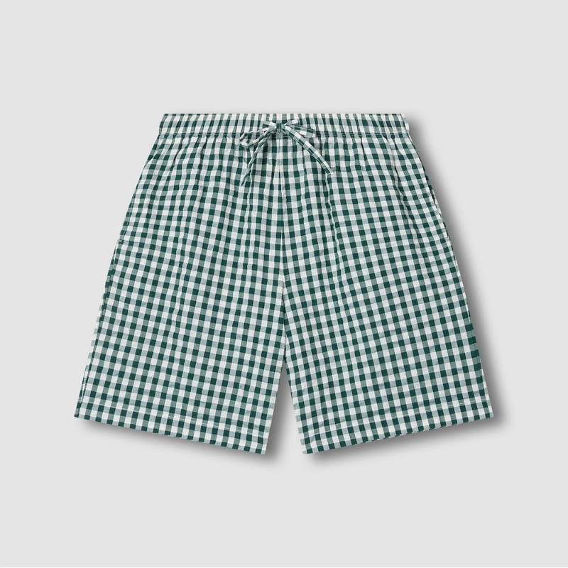 JAJU [JAJU] Women's Seersucker 5-part Pajama Set_Light Green