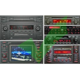 20pin/8pin Audio Adapter Radio Connector Car Stereo Bluetooth 5.0 Fits for A2 A3 8L 8P TT