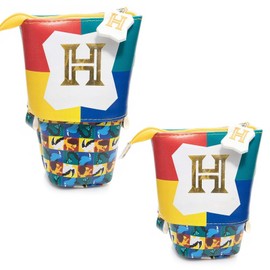 HIQE-FL Pencil Case Zip, Pencil Case Girls Teenagers, Student Pencil Case, Stand Pencil Holder, Telescopic Pencil Case, Magic, Modern