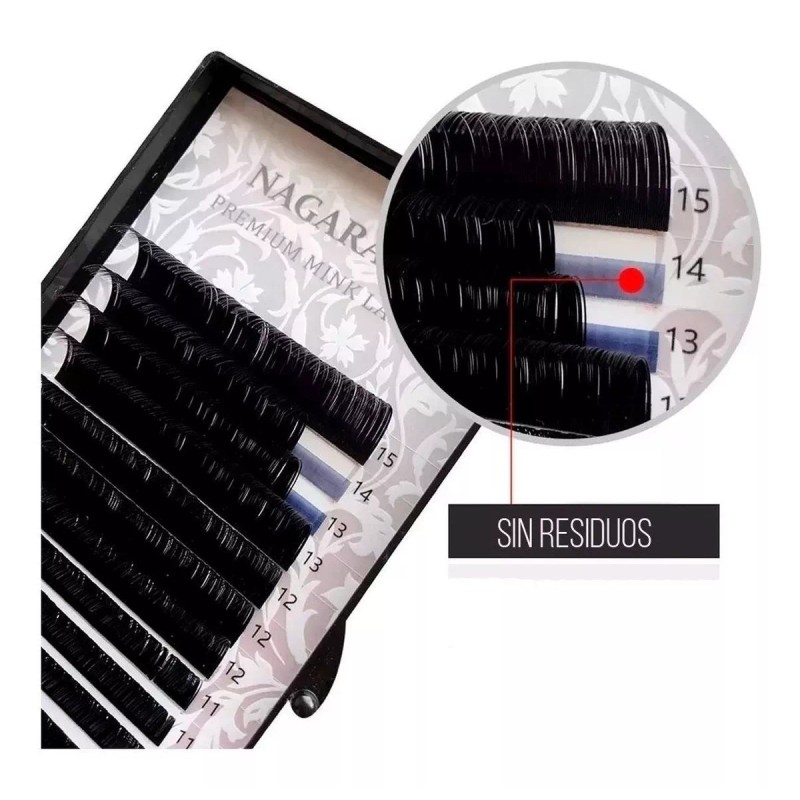 Mafab Extensiones Pestañas Blister Mink Mixto 1 X 1 Nagaraku