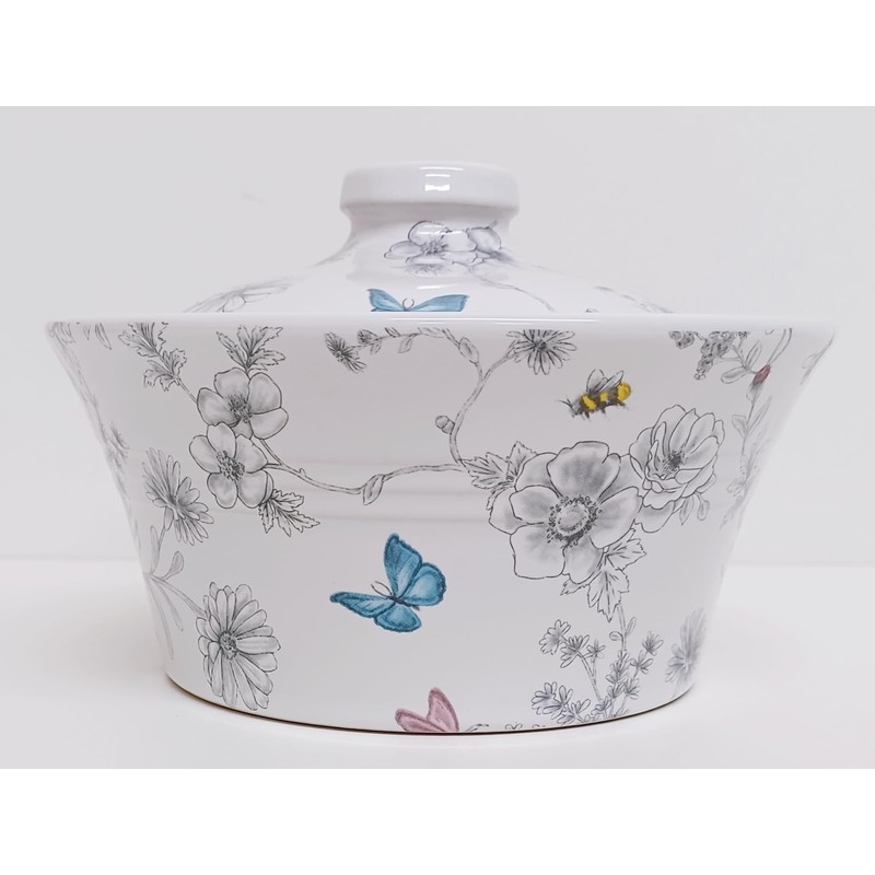 Rainbow Decors Secret Garden Casserole Dish with Lid 500 ml