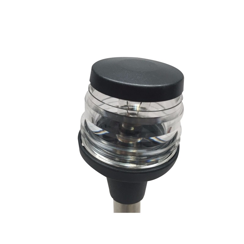 Pactrade Marine Stainless Steel 10" Foldable Warm White All-Round 360