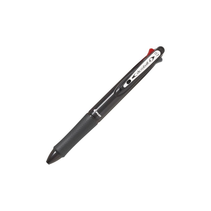 Pilot 4 Colors Ballpoint Pen, Acroball 4 Fine, Black, Red,