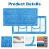 Mop Pads for Flash Speedmop, Microfiber Pads Refills Wet Dry