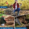 Drain Spade Root Saw Spade Narrow Serrated Shovel Digging Shovels