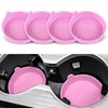 SINGARO Car Cup Holder, 4-Pack Silicone Car Coasters, Universal Non-Slip