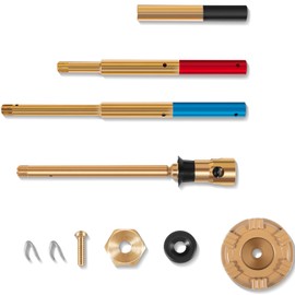 yourour RK-ADJ-PRV Rod Kit Metal Handle, Adjustable Rod with Pressure Relief Valve RK Repair Kit Compatible with Woodford Model 14, 16, 17, 19, 22 and V22