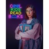 Lumoonosity Cool Kids Read Books Neon Sign - Reading Neon
