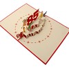 Favour Pop Up® - 3D Happy 85th Birthday Card -