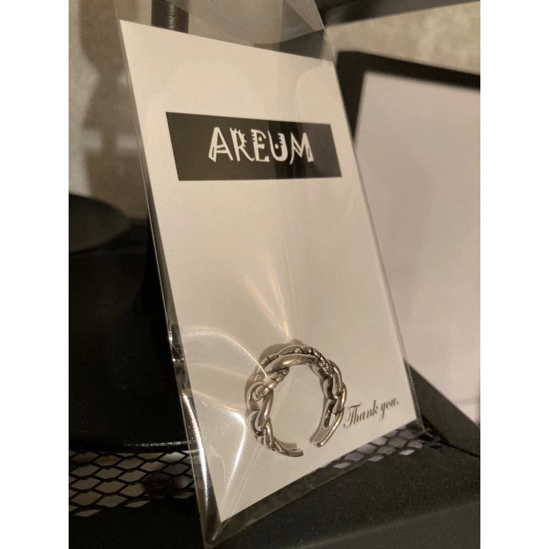 [AREUM] Jimin Ring, Ring, Jimin Worn Motif, Men's, Women's, Cool,