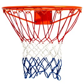 Franklin Sports Basketball Replacement Net, Red/White/Blue