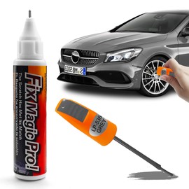 HQRNYP Touch Up Paint for Cars, Car Paint Scratch Repair, Automotive Scratch Remover Pen, Auto Accessories Quick and Easy Two-in-One Automotive Touch Up Repair Pen Fit for Various Vehicles (Gray)