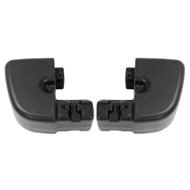 KUAFU Rear Pair Bumper End Cap Compatible with 1997-2006 Jeep Wrangler,65th Anniversary Edition Bumper Corner Protection Replacement for 55078139AA, CH1105140, CH1104140 55155761AB 55155760AB