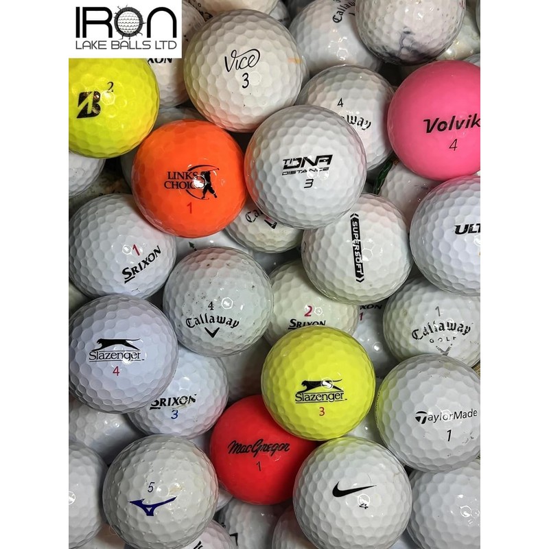 Iron Lake Balls Ltd Mixed Golf Balls Callaway Srixon Slazenger