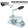 AOWINHIT Heavy Duty Trailer Clamp,Jack Clamp Trailer,Jack Wheel Split Clamp,48mm/1.89in