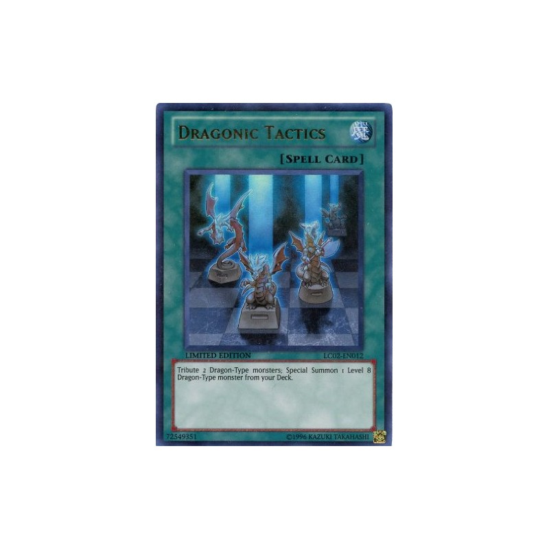 YuGiOh Legendary Collection 2 Single Card Dragonic Tactics LC02-EN012 Ultra