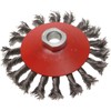 Faithfull WBTC100 Conical Wire Brush 100 x M14 x 2