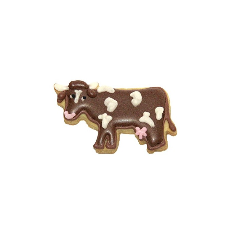 Birkmann RBV Cow Cookie Cutter, Stainless Steel, 7.5 cm