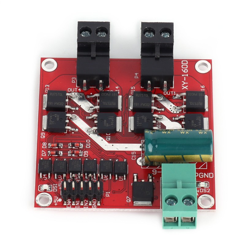 DC Motor Driver Module DC 6.5V‑27V 7A 160W 2 Way