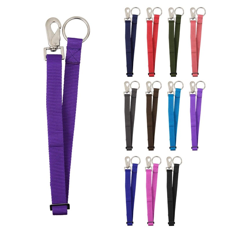 Heavy Duty Adjustable Horse Water Bucket Straps Hangers by Derby