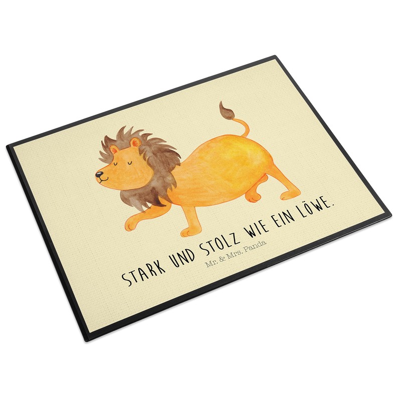 Mr. & Mrs. Panda Children's Desk Mat with Star Sign
