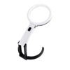 2X 5X Magnifying Glass with Light and Stand, Foldable Handheld