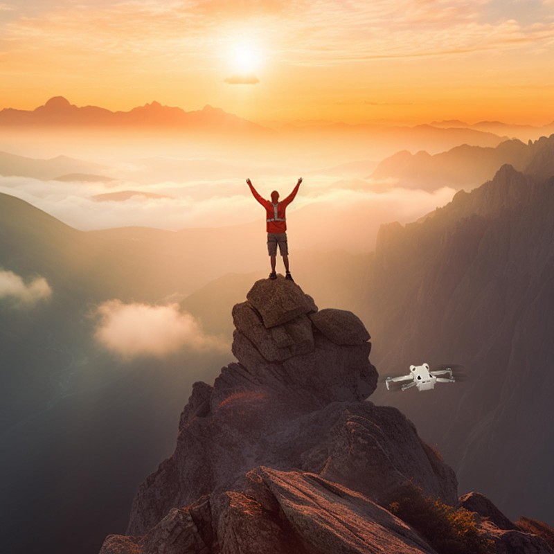 CERFFOOL Chest Mount for DJI RC 2/1 Strap and Waist