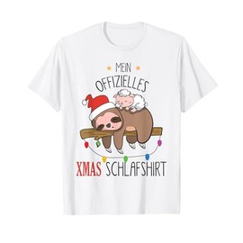 Christmas Sleep Shirt Sloth Sheep Women Men Children T-Shirt