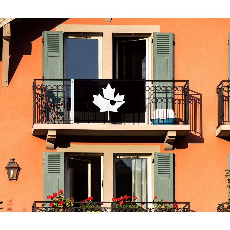 3×5 FT Canada Pirate Flag, Large 100D Canadian Maple Jolly