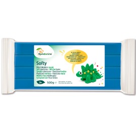 DARWI 1-Piece Clay SOFTY 500 GRS. BLUE, BLUE