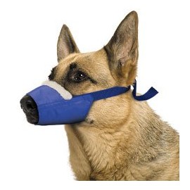 Four Flags over aspen XLarge Cozy Quick Muzzle Blue Dog Large