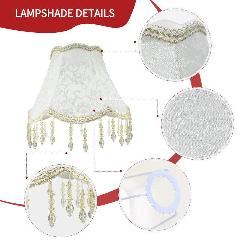 Eastlion 10" Handmade Pendant UNO lampshade for Table Lamps,Floor Lamps,15