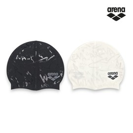 Arena Black Black Swim Cap Basic Silicone Swim Cap 2 Colors / 아레나 블랙블랙 수영모 기본 실리콘 수모 2가지 색상