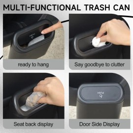 Mini Bote De Basura Portátil Para Auto Hogar, Car Trash Can