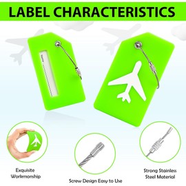 4 Pack Luggage Straps for Suitcases TSA Approved & Suitcase Identifiers Unique Luggage Tags and Straps Set, Adjustable Suitcase Belt Straps with Buckles to Keep Suitcase Secure While Traveling (Green)