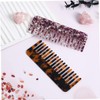 IWOWHERO 2 Pcs Wide Tooth Comb Durable Acetate Detangling Comb