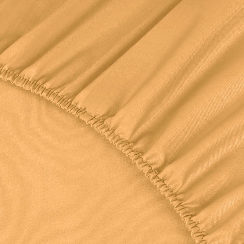 Imperial Rooms Fitted Sheet 40 Cm - Extra Deep Ochre